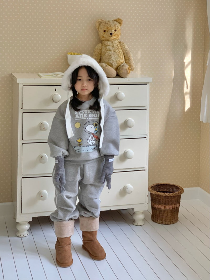 Bailey - Korean Children Fashion - #kidzfashiontrend - Space Puppy Sweatpants