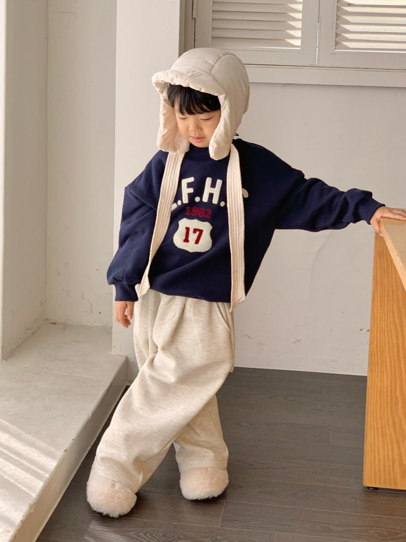 Bailey - Korean Children Fashion - #Kfashion4kids - Wide Sweatpants - 4