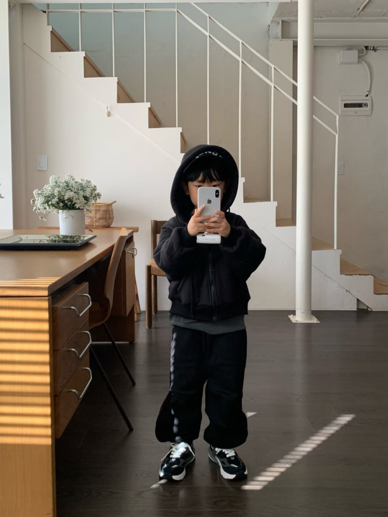 Bailey - Korean Children Fashion - #littlefashionista - Basketball Hooded Jumper - 8