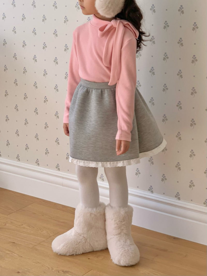 Bailey - Korean Children Fashion - #magicofchildhood - Neo Lace Skirt - 9