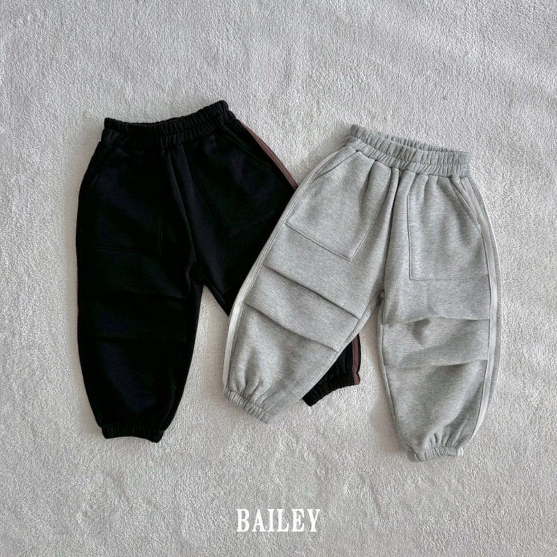 Bailey - Korean Children Fashion - #minifashionista - Tape Jogger Pants