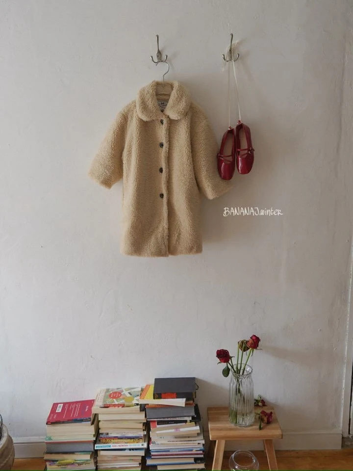 Banana J - Korean Children Fashion - #designkidswear - Teddy Bear Coat - 4