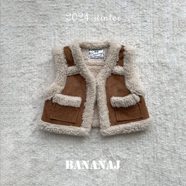 Banana J - Korean Children Fashion - #discoveringself - London Mustang Vest