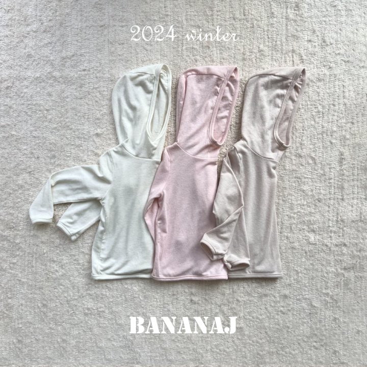 Banana J - Korean Children Fashion - #kidsshorts - Thermal Turtleneck Tee