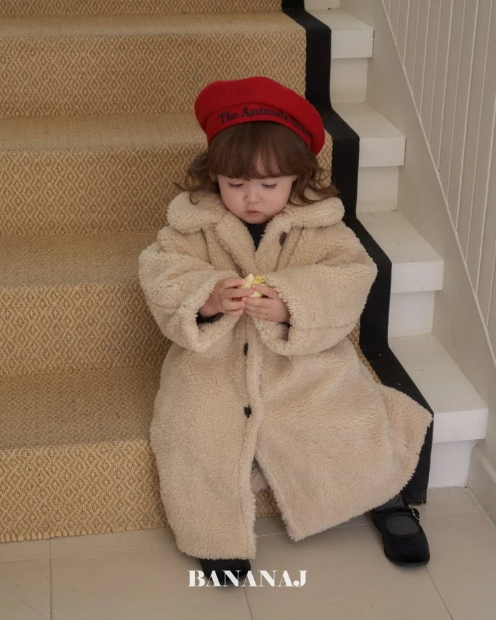 Banana J - Korean Children Fashion - #kidsshorts - Teddy Bear Coat - 6