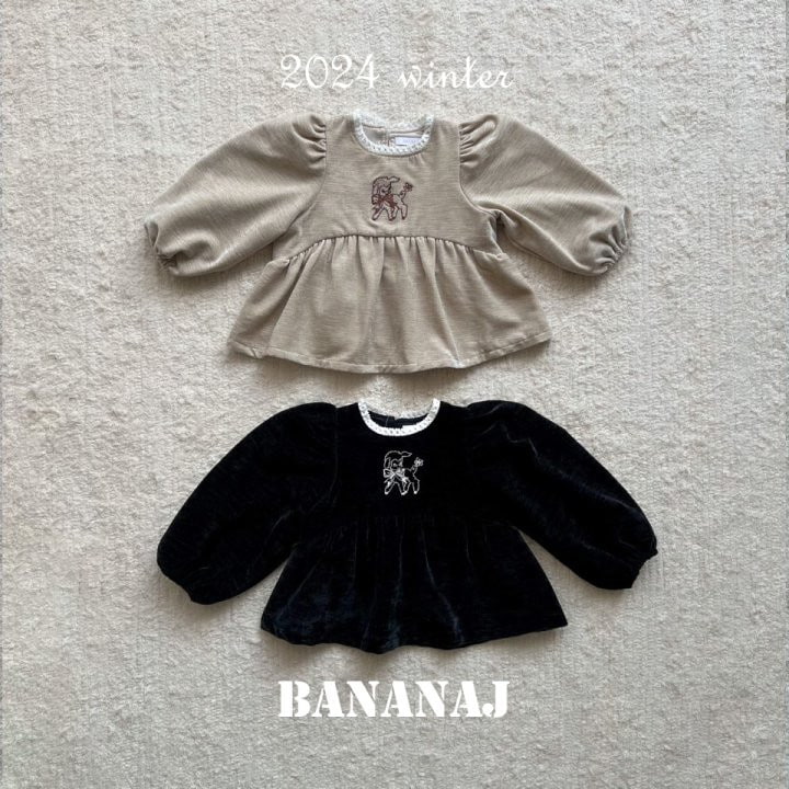 Banana J - Korean Children Fashion - #kidzfashiontrend - Popo Blouse