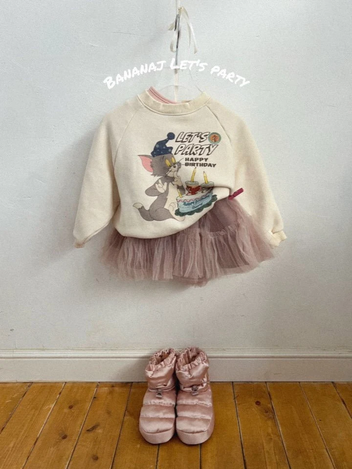 Banana J - Korean Children Fashion - #minifashionista - Lets Party Sweatshirts - 5