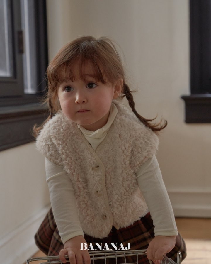 Banana J - Korean Children Fashion - #todddlerfashion - Alpaca Vest - 8