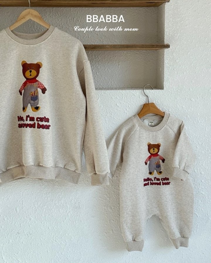 Bbabba - Korean Baby Fashion - #babyfashion - Winter Bear Fleece Sweatshirts - 7