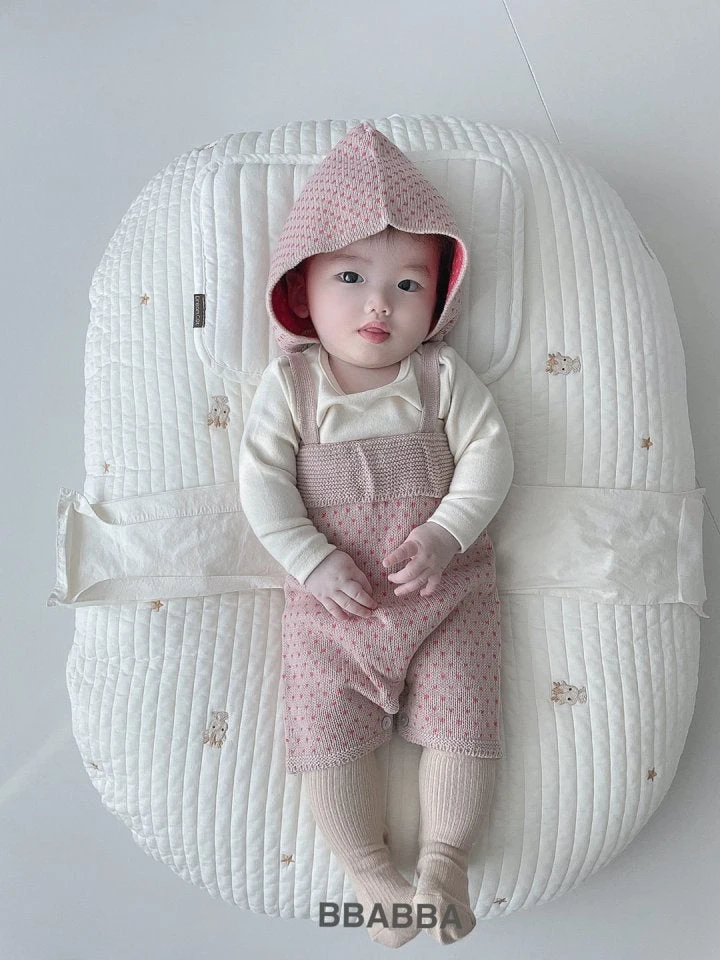 Bbabba - Korean Baby Fashion - #babyfever - Totto Frill Knit Suit