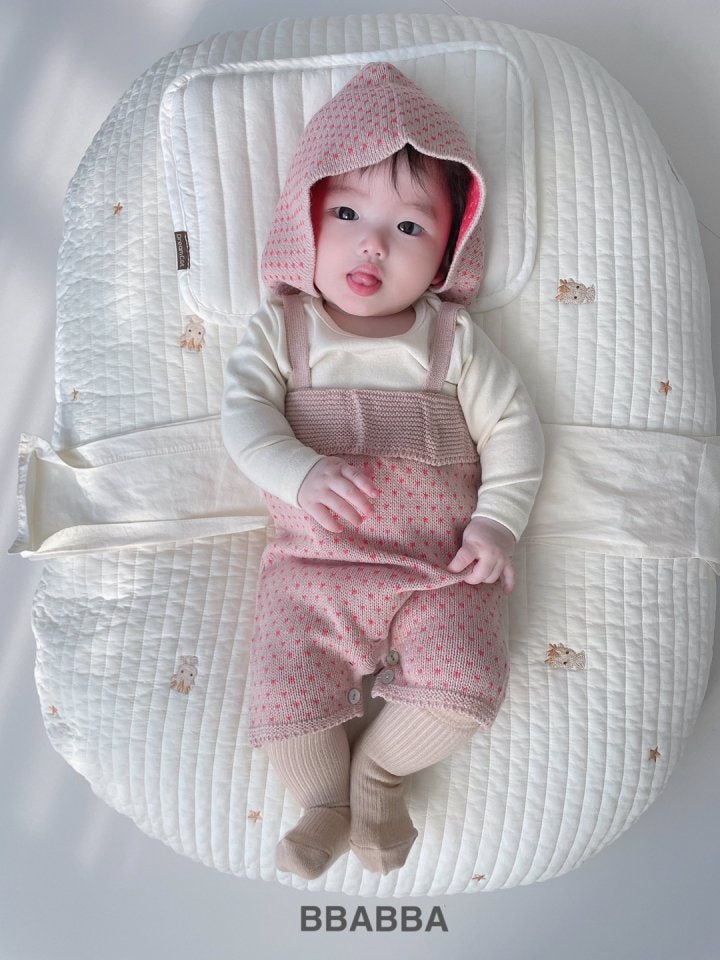 Bbabba - Korean Baby Fashion - #babyootd - Totto Frill Knit Suit - 5