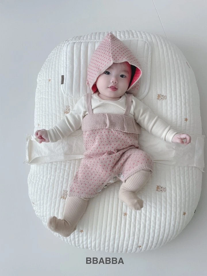 Bbabba - Korean Baby Fashion - #babyoutfit - Totto Frill Knit Suit - 7