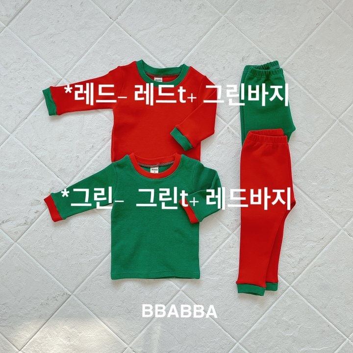 Bbabba - Korean Baby Fashion - #onlinebabyshop - Deer Top Bottom Set - 6