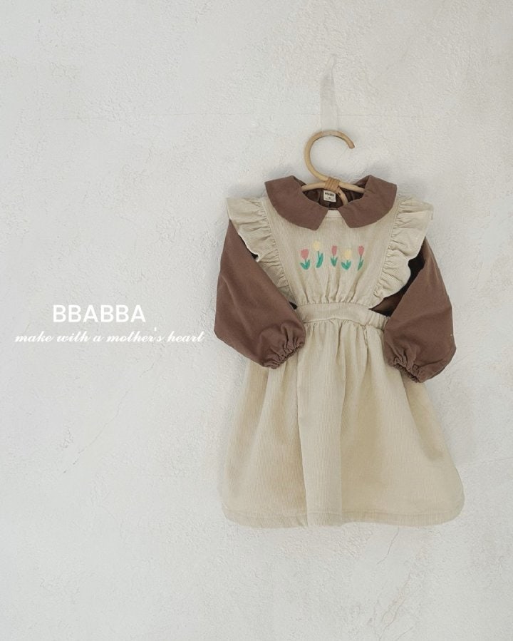 Bbabba - Korean Children Fashion - #discoveringself - Flower Garden Kids One-piece