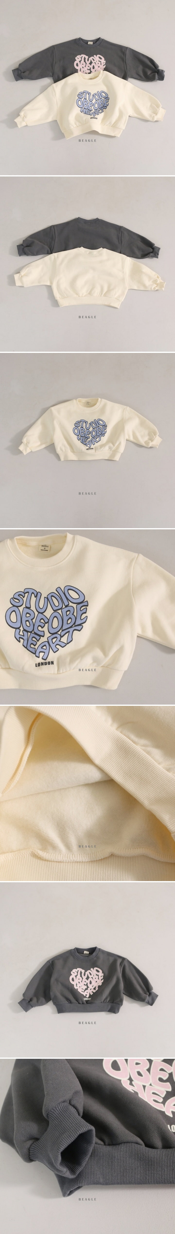 Beagle - Korean Children Fashion - #magicofchildhood - Studio Sweatshirts