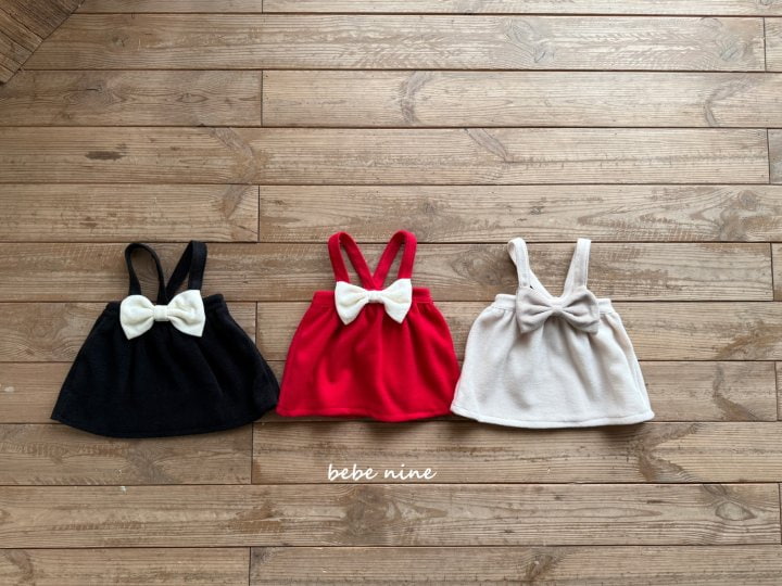 Bebe Nine - Korean Baby Fashion - #babyboutique - Ribbon One-piece - 10