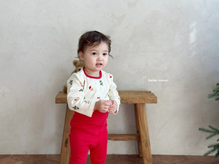 Bebe Nine - Korean Baby Fashion - #babyboutiqueclothing - Snow Pajamas - 7