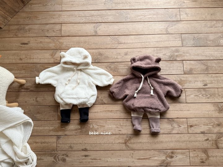 Bebe Nine - Korean Baby Fashion - #babyclothing - Pogni Bear Bodysuit