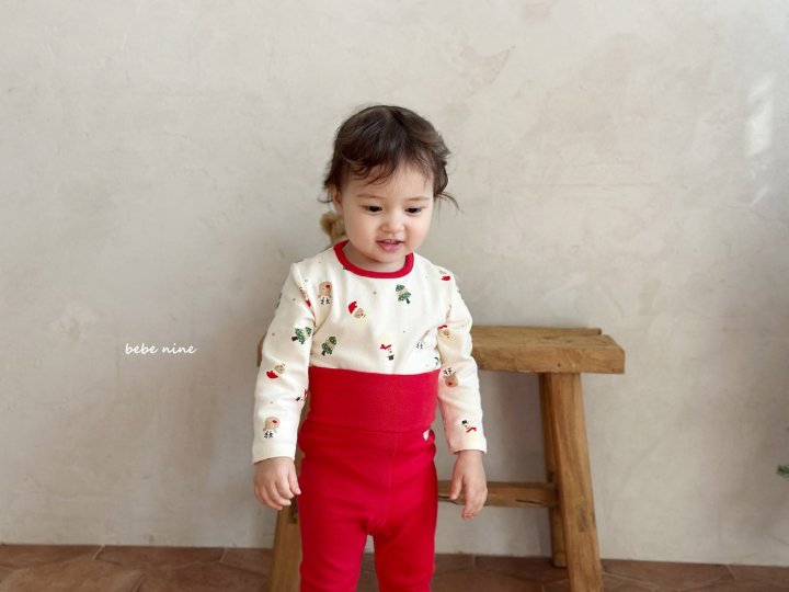 Bebe Nine - Korean Baby Fashion - #babyclothing - Snow Pajamas - 8