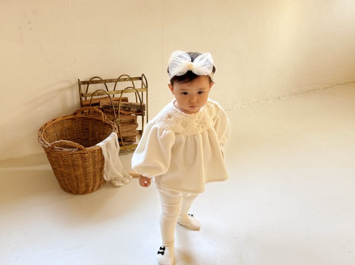 Bebe Nine - Korean Baby Fashion - #babyfashion - Snow Bloomer Set - 4