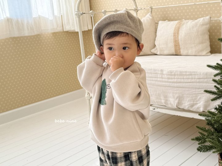 Bebe Nine - Korean Baby Fashion - #babyfever - Check Jogger Pants - 6