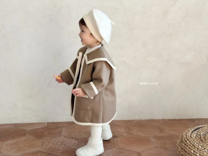 Bebe Nine - Korean Baby Fashion - #babygirlfashion - Lenar Coat - 9