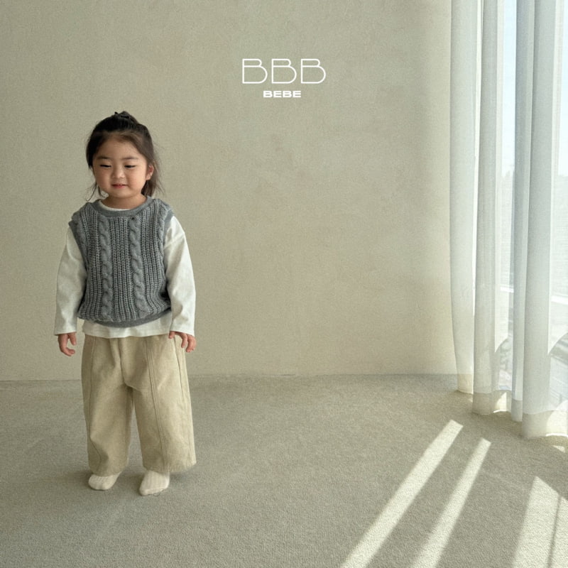 Bella Bambina - Korean Baby Fashion - #babyboutiqueclothing - Bebe Knit Vest - 2