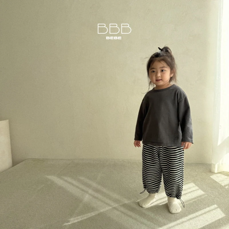 Bella Bambina - Korean Baby Fashion - #babygirlfashion - Bebe Basic Boxy Tee - 2