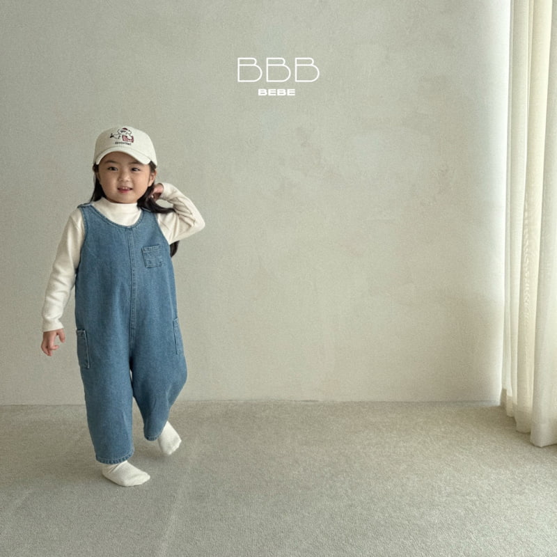 Bella Bambina - Korean Baby Fashion - #babygirlfashion - Bebe Ning Denim Suit - 8