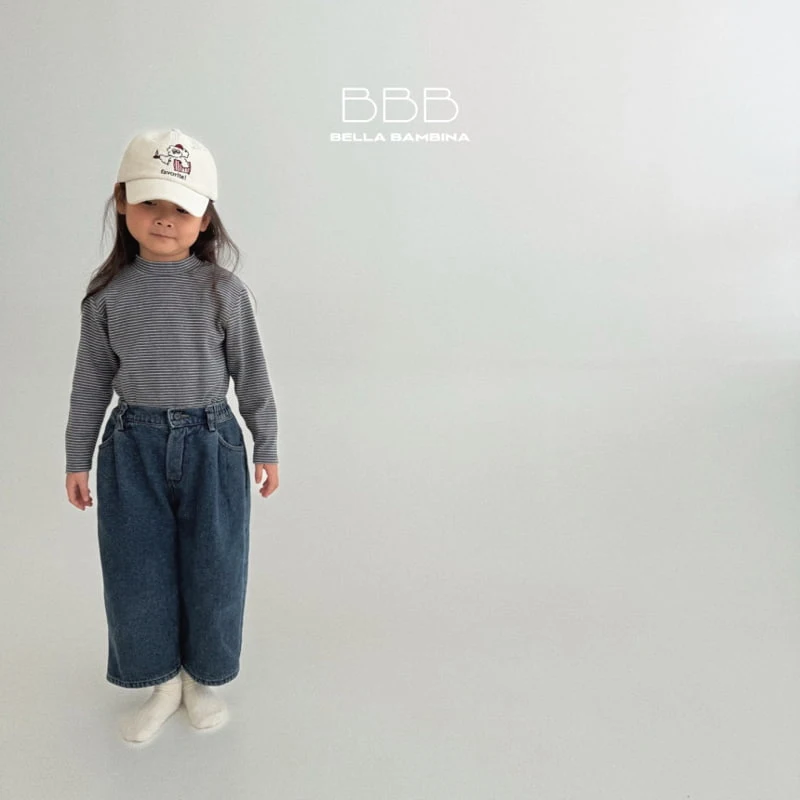 Bella Bambina - Korean Children Fashion - #designkidswear - Kiddy Denim Pants - 4