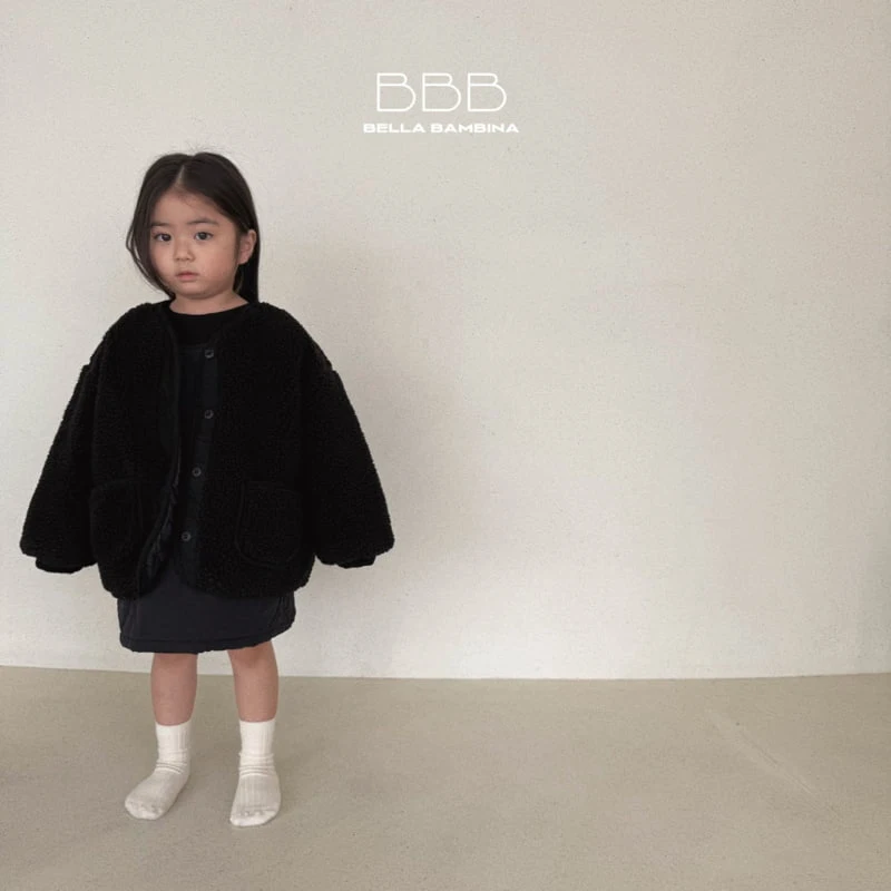 Bella Bambina - Korean Children Fashion - #magicofchildhood - Fleece Dumble Jacket - 10