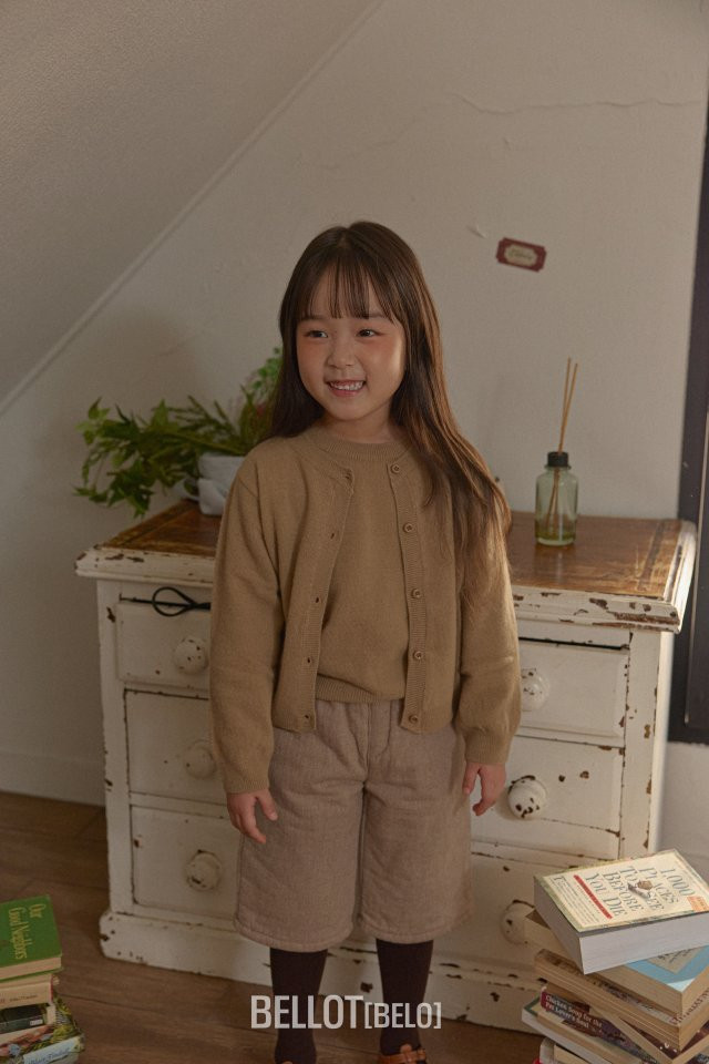 Bellot - Korean Children Fashion - #Kfashion4kids - Straight Fit Bonding Pants - 3