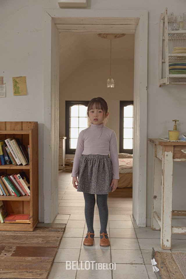 Bellot - Korean Children Fashion - #childofig - Soft Turtleneck Tee - 2