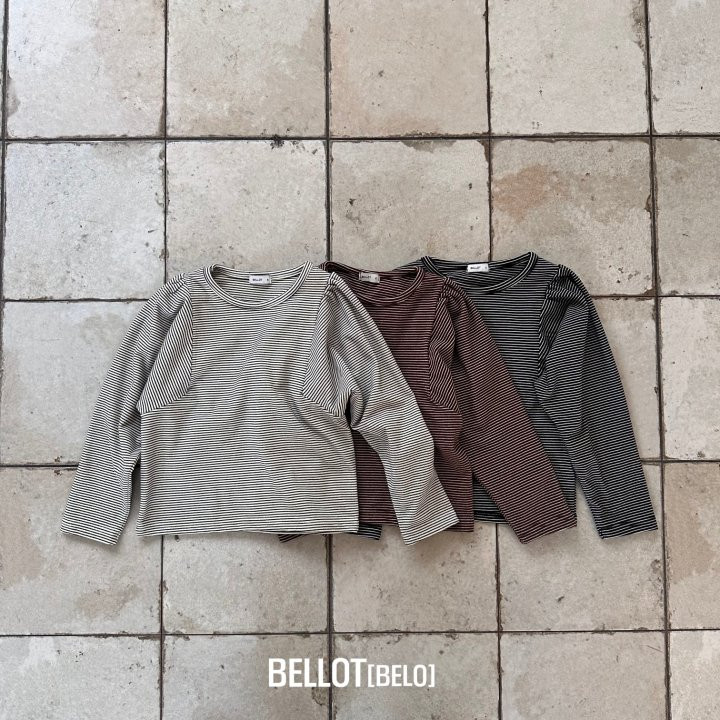 Bellot - Korean Children Fashion - #discoveringself - Rico Stripe Tee