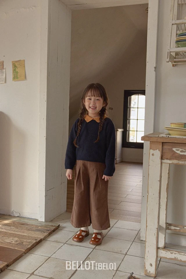 Bellot - Korean Children Fashion - #prettylittlegirls - Rina Wide Pants - 8