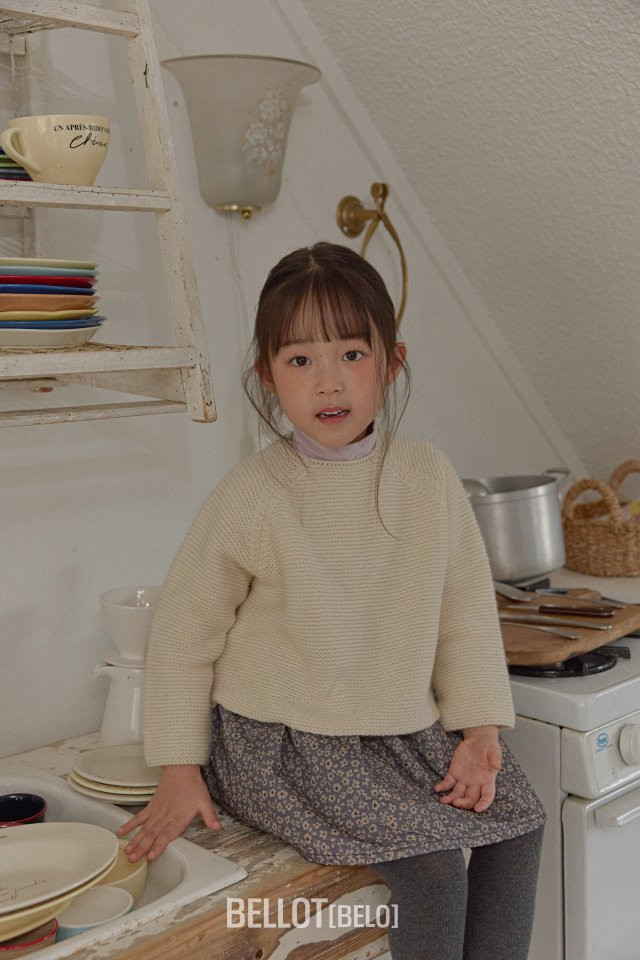 Bellot - Korean Children Fashion - #stylishchildhood - Jenny Vintage Knit - 7