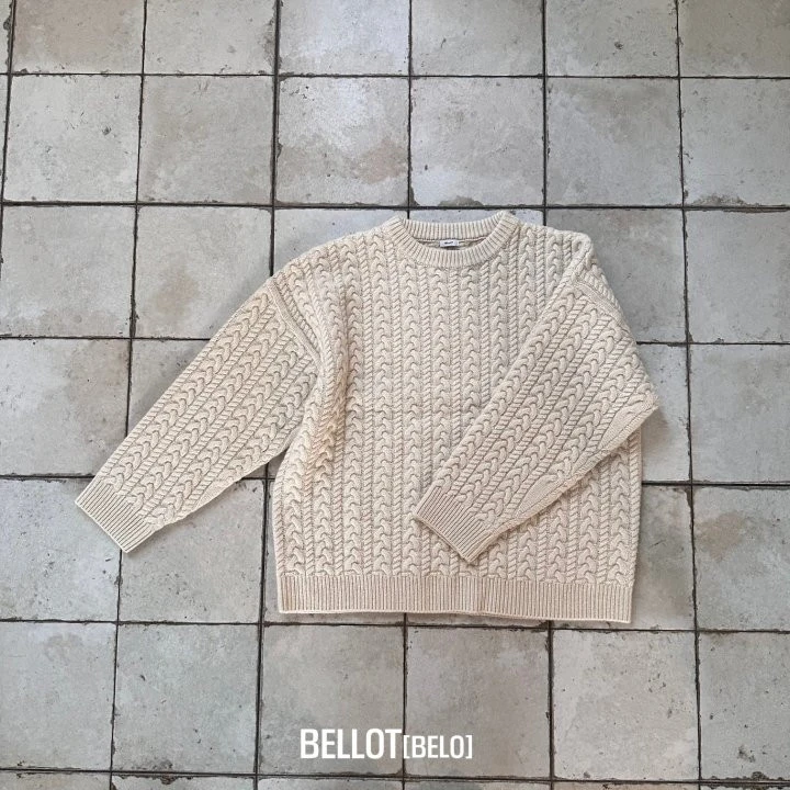 Bellot - Korean Women Fashion - #momslook - Peach Mom Knit - 10