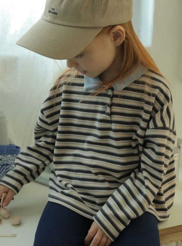 Bien A Bien - Korean Children Fashion - #Kfashion4kids - Pite Collar Tee - 7