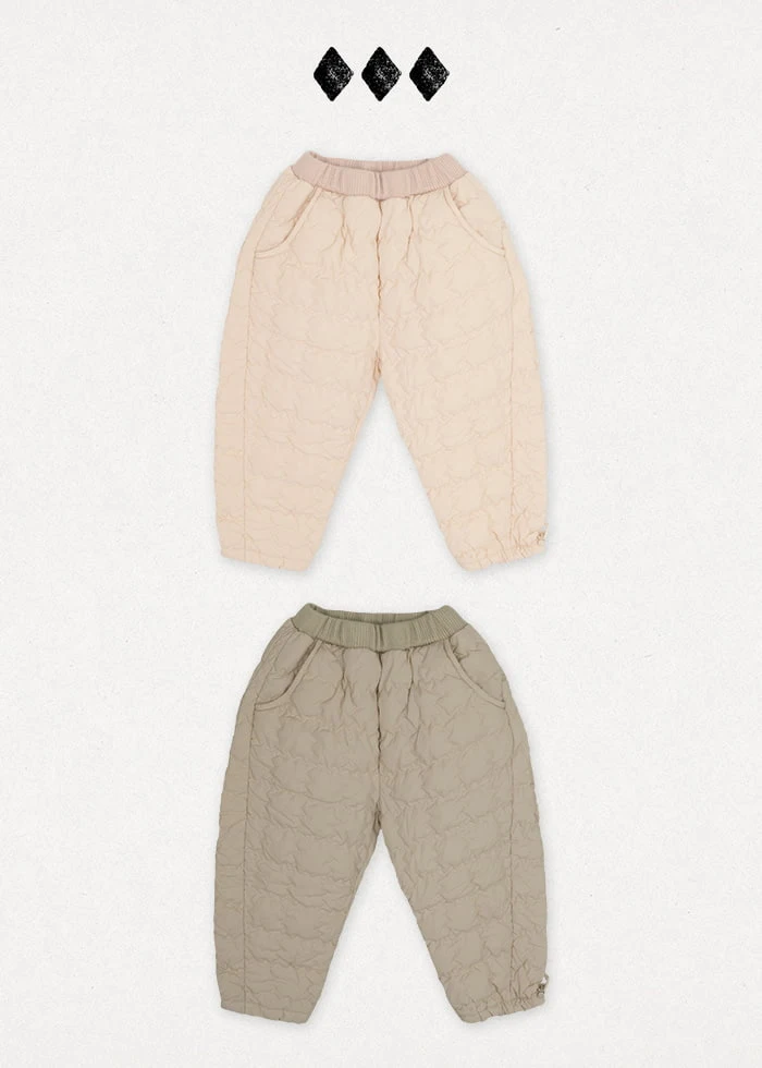 Bien A Bien - Korean Children Fashion - #discoveringself - Kera Quilted Pants