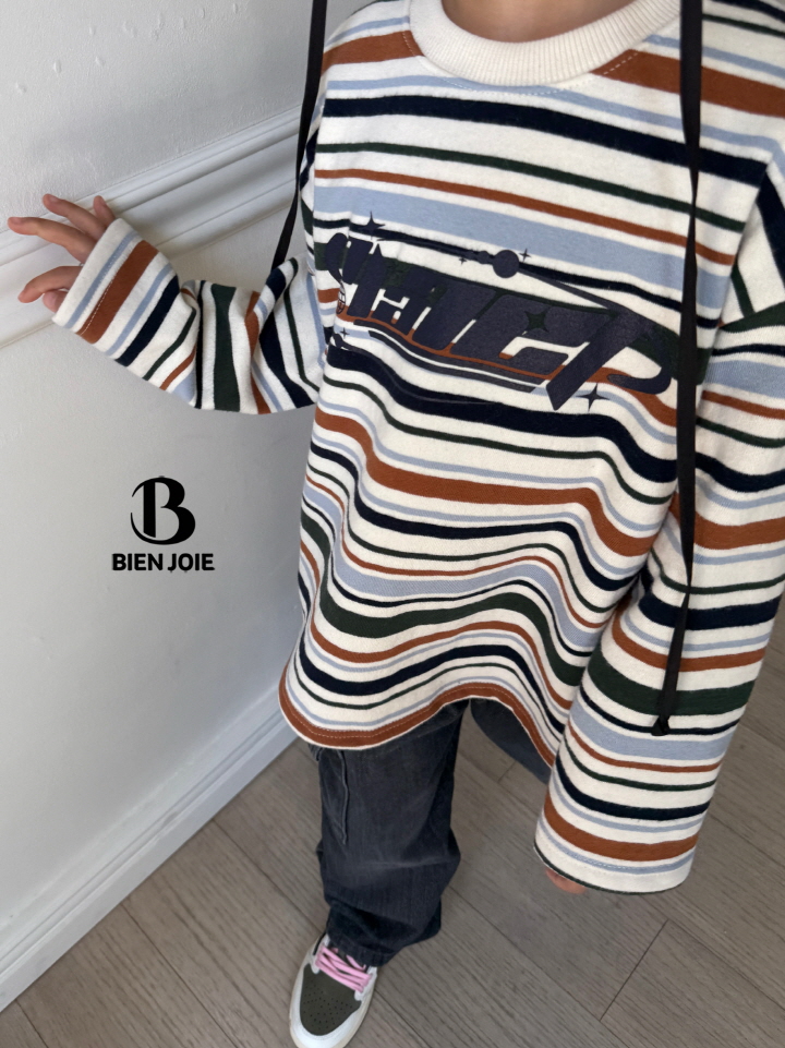 Bien Joie - Korean Children Fashion - #childrensboutique - Rio Stripe Tee - 2