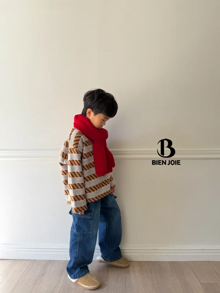 Bien Joie - Korean Children Fashion - #fashionkids - Rosy Denim Pants - 5