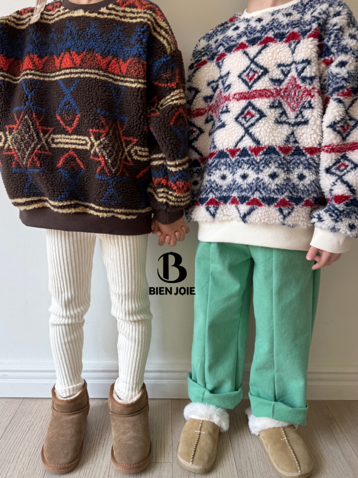 Bien Joie - Korean Children Fashion - #discoveringself - Winter Sweatshirts - 4