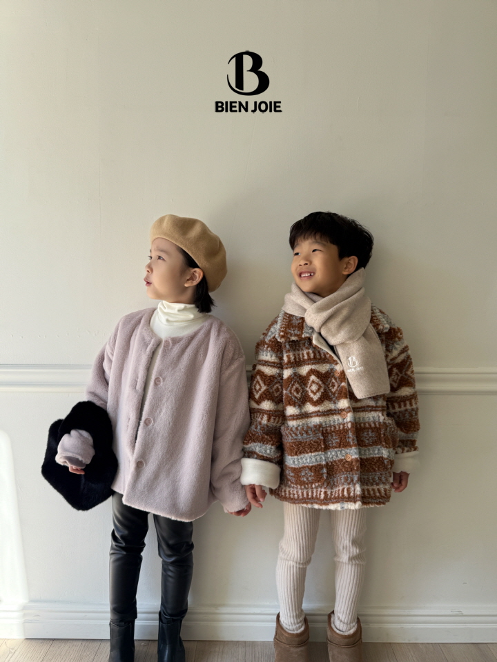 Bien Joie - Korean Children Fashion - #kidsstore - Heater Turtleneck Tee - 12