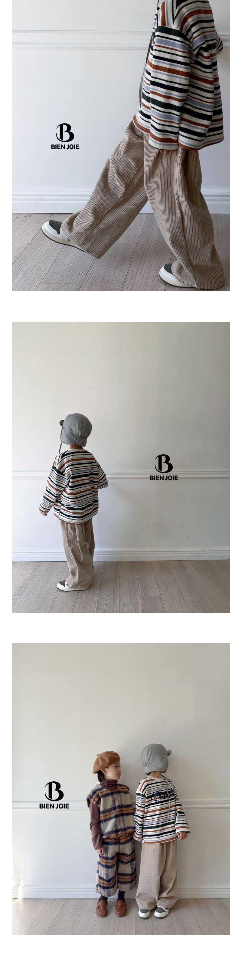 Bien Joie - Korean Children Fashion - #stylishchildhood - Berry Corduroy Pants - 5