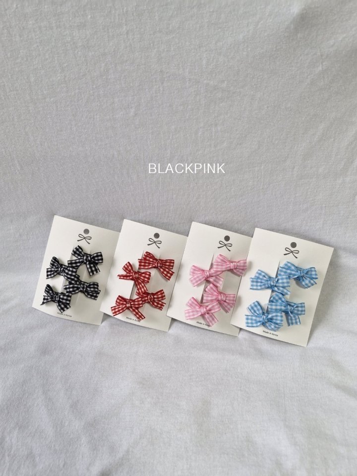 Black Pink - Korean Children Fashion - #childofig - Mini Ribbon Set - 5