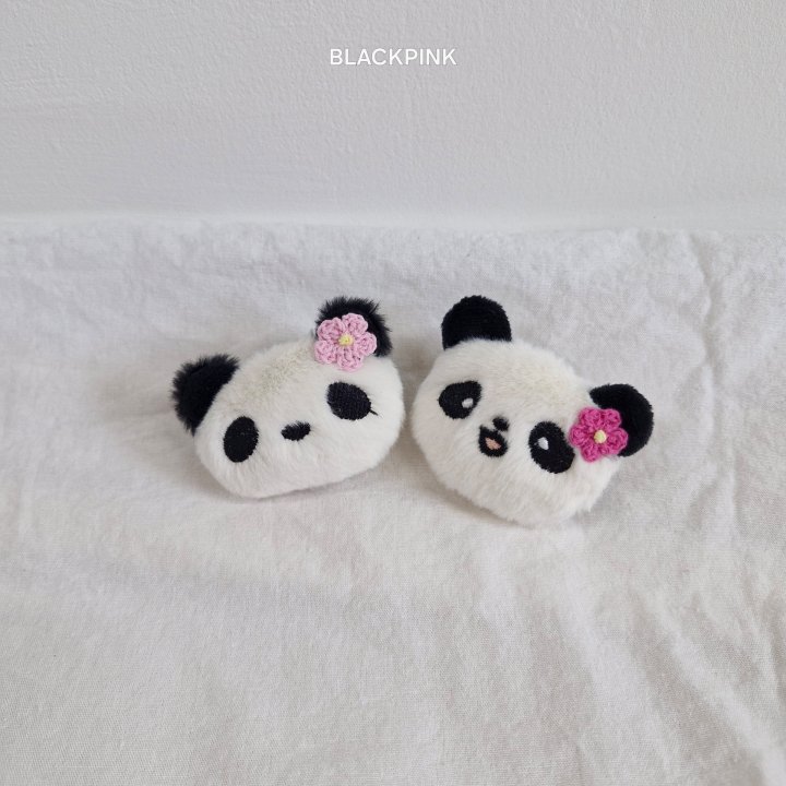 Black Pink - Korean Children Fashion - #stylishchildhood - Panda Set - 4