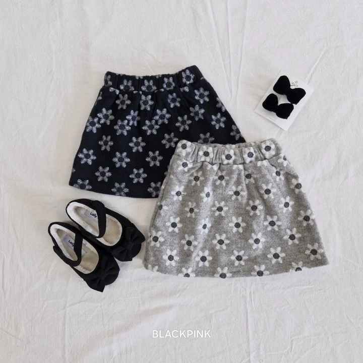 Black Pink - Korean Children Fashion - #childrensboutique - Rivera Skirt