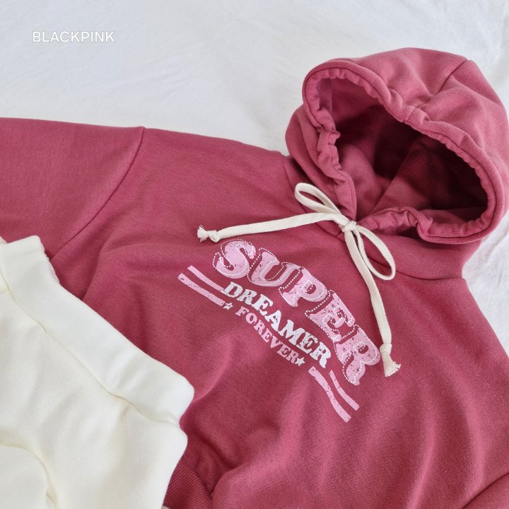 Black Pink - Korean Children Fashion - #discoveringself - SUPER Crop Hoody - 9