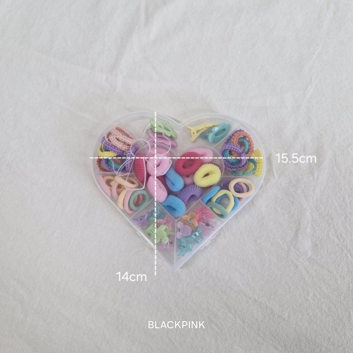 Black Pink - Korean Children Fashion - #fashionkids - Random BIG Heart Case - 7