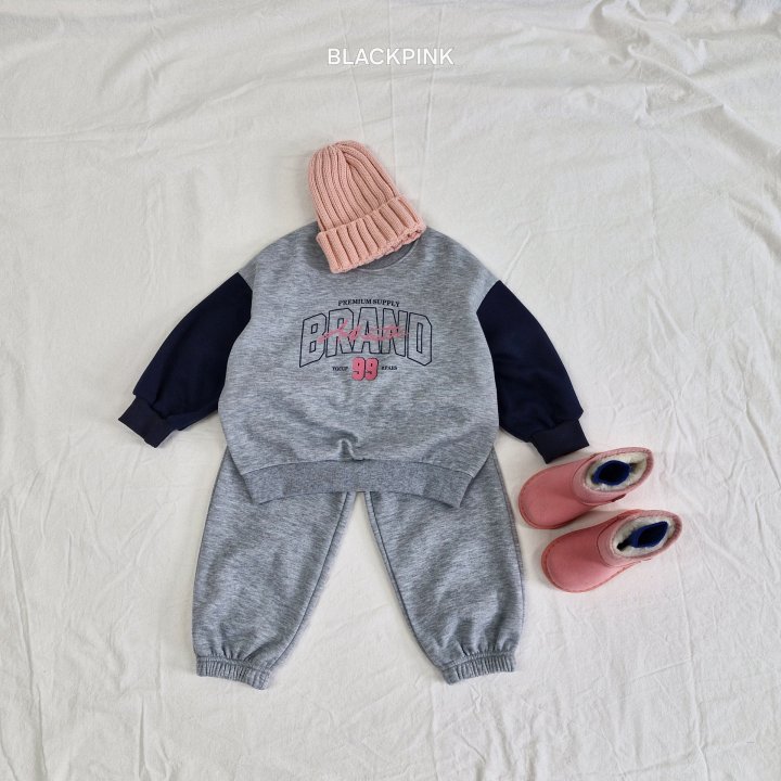 Black Pink - Korean Children Fashion - #fashionkids - 99 Raglan Fleece Sweatshirts - 4